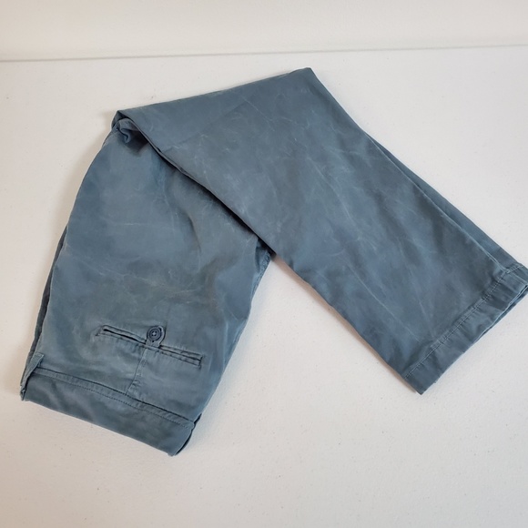 Liverpool Blue Straight Leg Pants - Picture 7 of 8